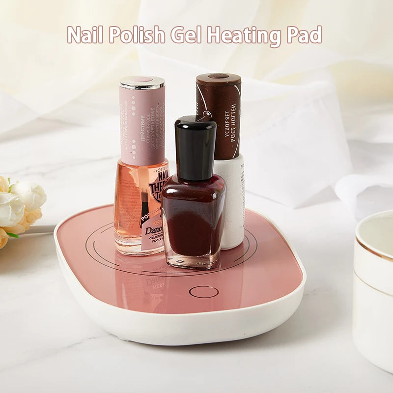 Vernis à ongles gel, coussin chauffant, colle pour extensions, colle photothérapie, manucure à basse température