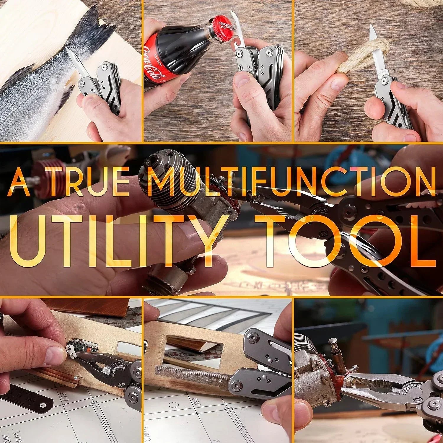 24-in-1 Premium Multitool Pliers Set