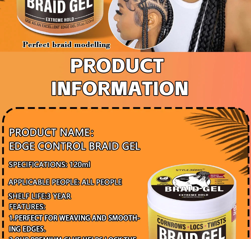 Men's Hair Wax for Styling - Strong Hold, Moisturizing, Light Scent, Retro Look - Hair Styling Product