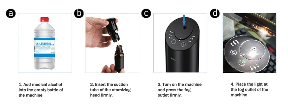 Diffuseur d'arômes sans fil pour voiture avec flacon d'huile essentielle vide de 20 ml. Diffuseur de parfum électrique rechargeable pour la maison et la chambre.