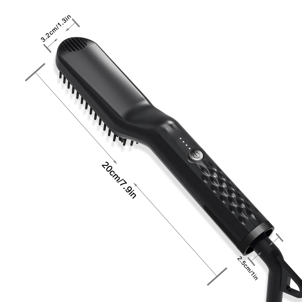Electric Hair Straightening Brush with Ionic Technology