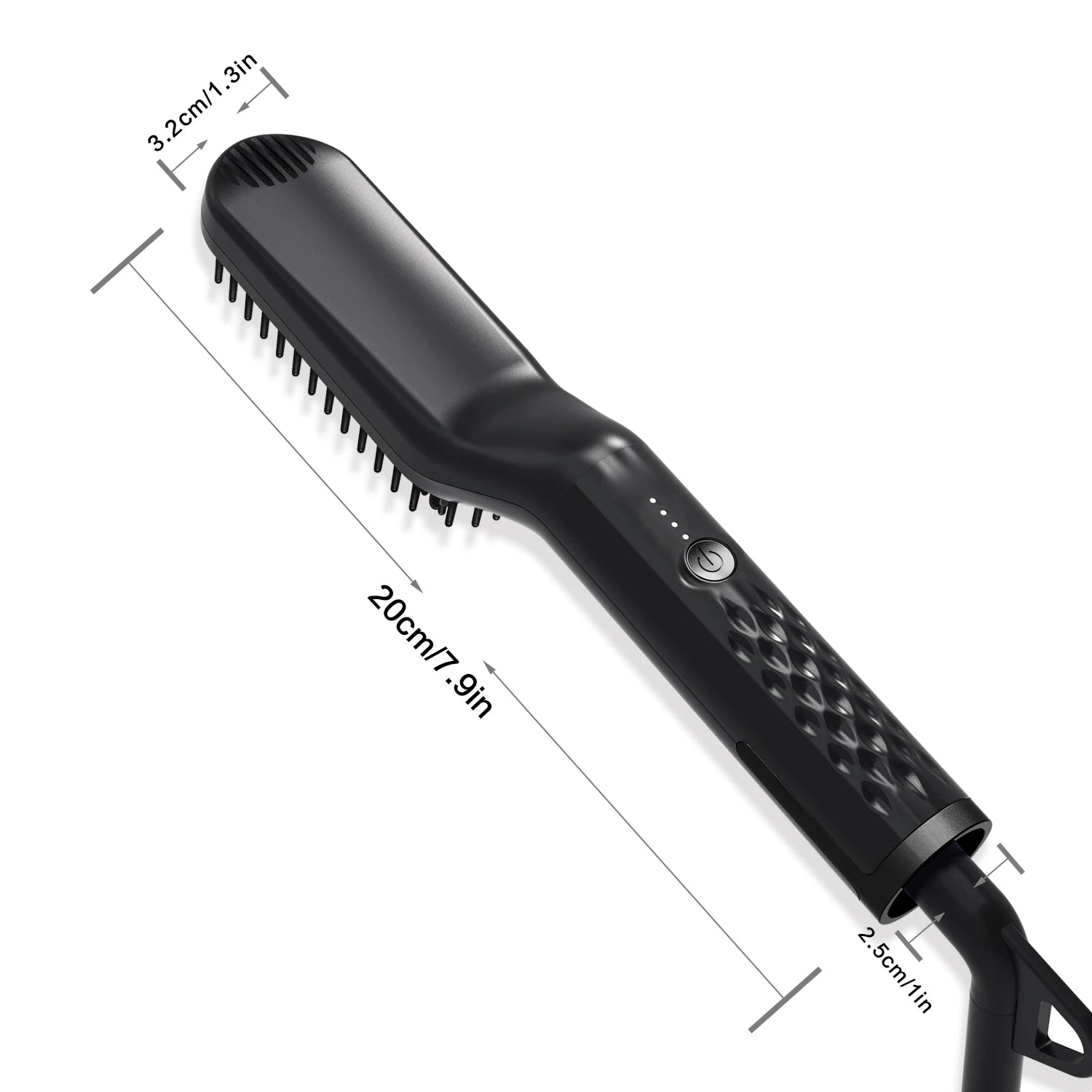Electric Hair Straightening Brush with Ionic Technology
