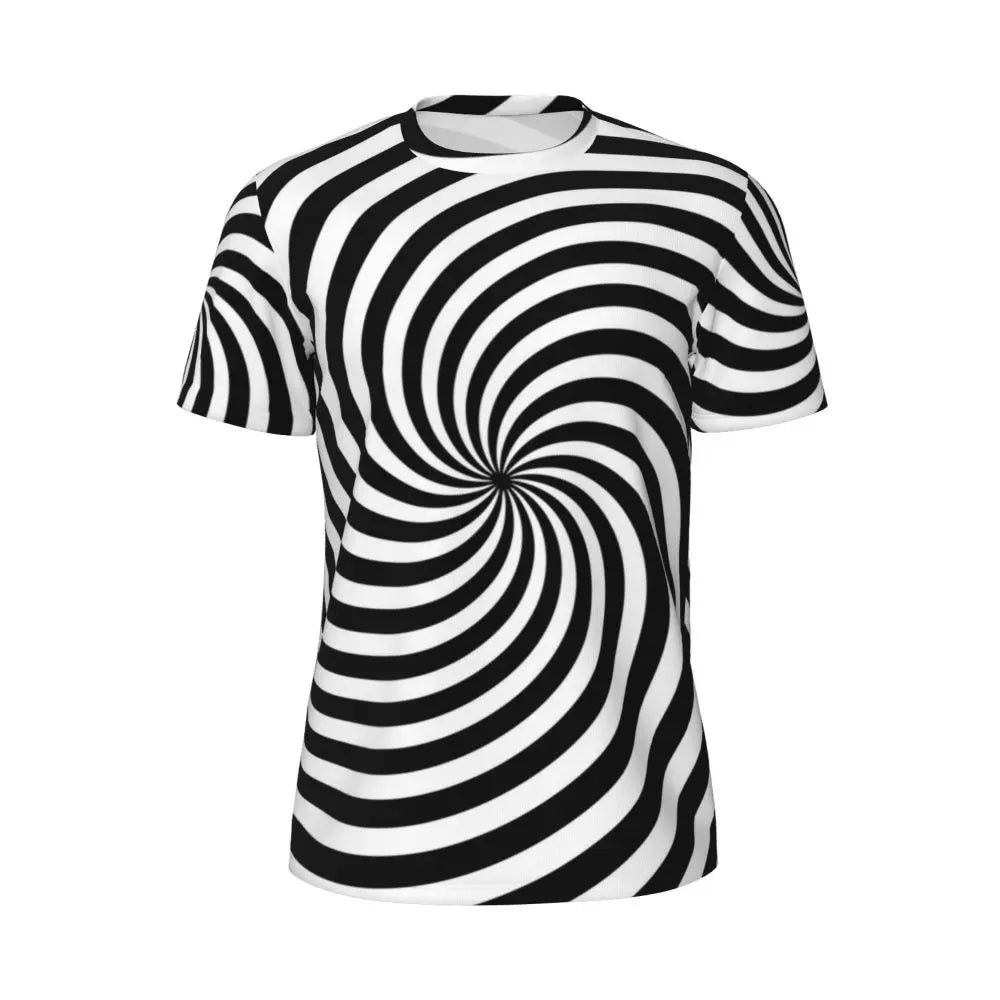 Gym T-Shirt Mondrian Line - Colorful Plaid Y2K Retro Graphic Tee