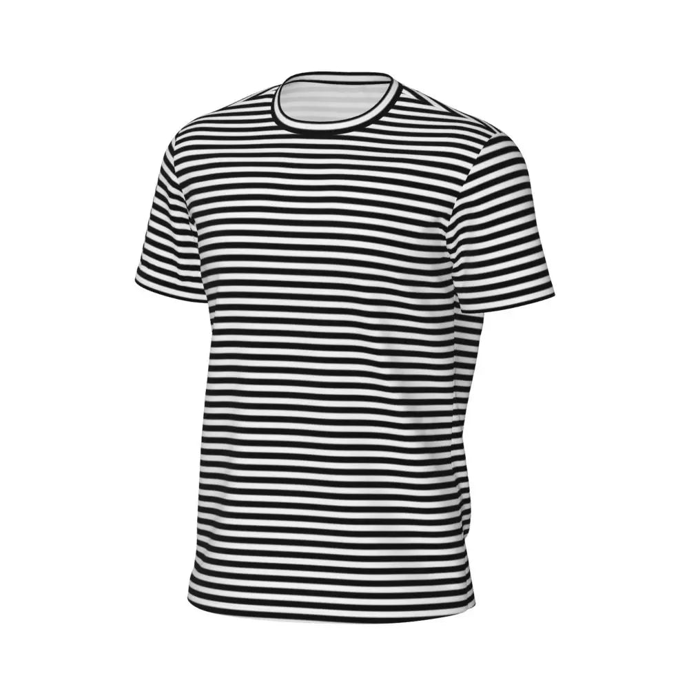 Gym T-Shirt Mondrian Line - Colorful Plaid Y2K Retro Graphic Tee