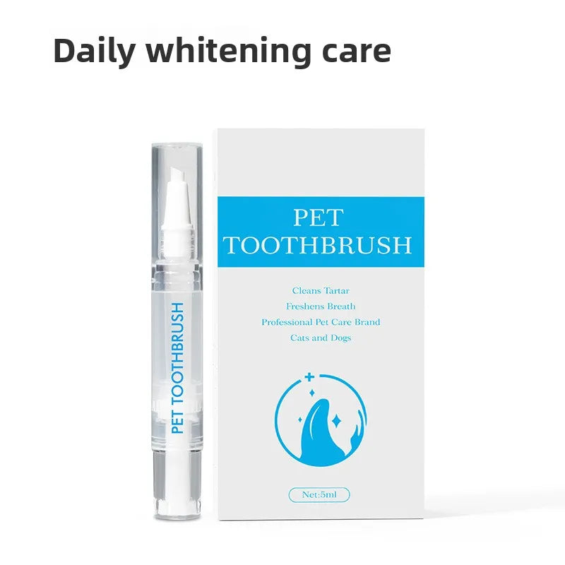 Pet Toothbrush Pen - Dog & Cat Dental Care Tool