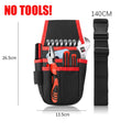 Sacoche ceinture à outils professionnelle - Pochette de rangement à 8 poches pour électriciens