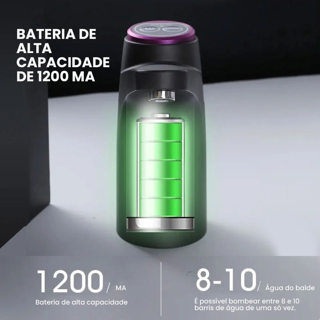 Portable Water Dispenser Electric Pump for Gallon 20L Automatic Rechargeable Practical for Home Office