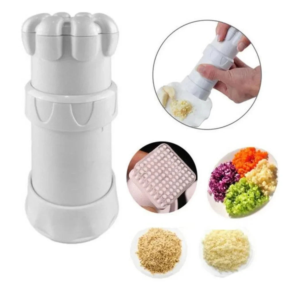 Coupe-ail multifonctionnel, presse-ail, ustensiles de cuisine, accessoire de cuisine pratique, hachoir à légumes