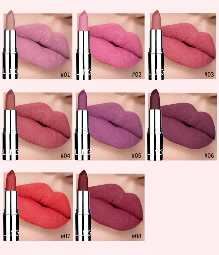 Matte Velvet Lipstick - Nude Pink