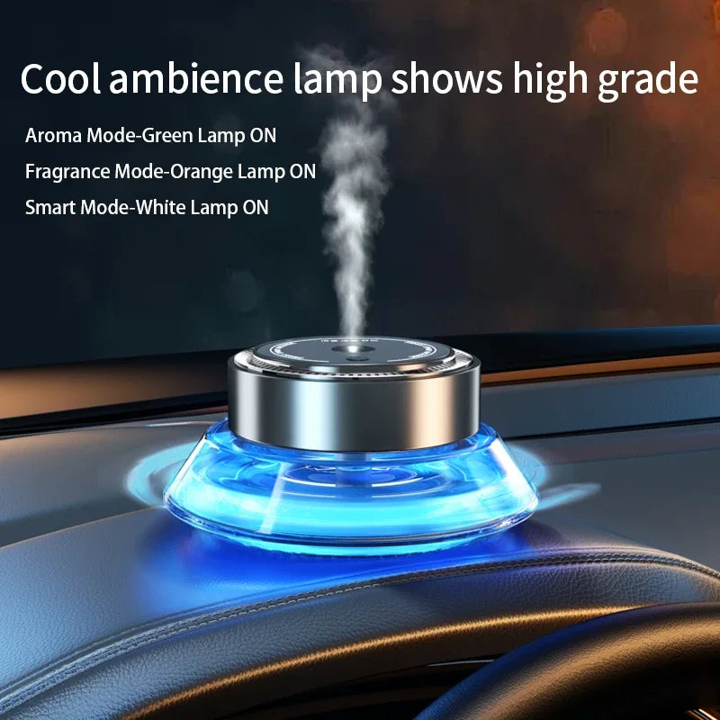 Car Essential Oil Diffuser Smart Spray Portable Wireless Usb Air Perfume Aroma Diffuser For Scent Air Freshener Car  Fragrance