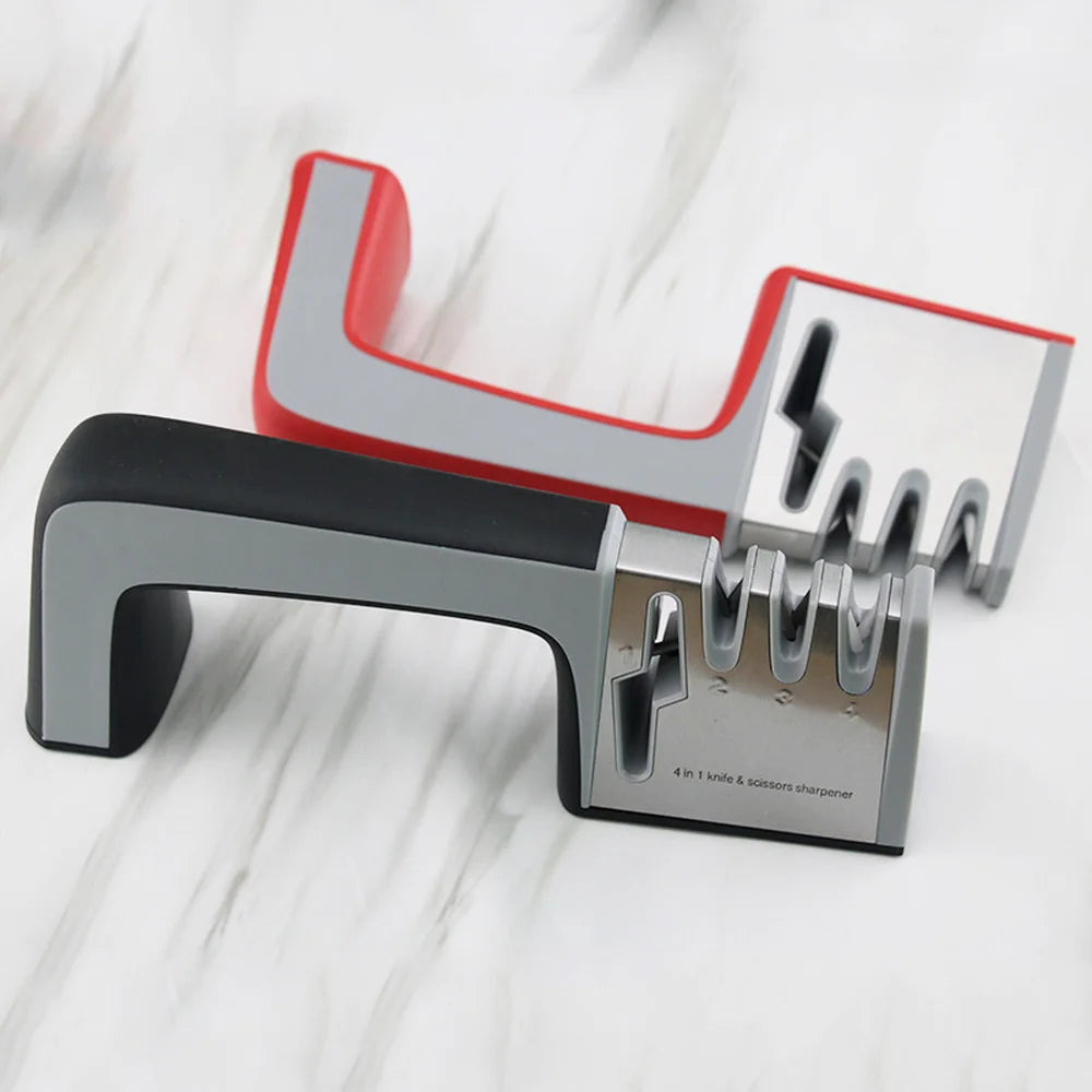Outil d'affûtage quatre en un, pour une lame plus tranchante et plus efficace, accessoire de cuisine