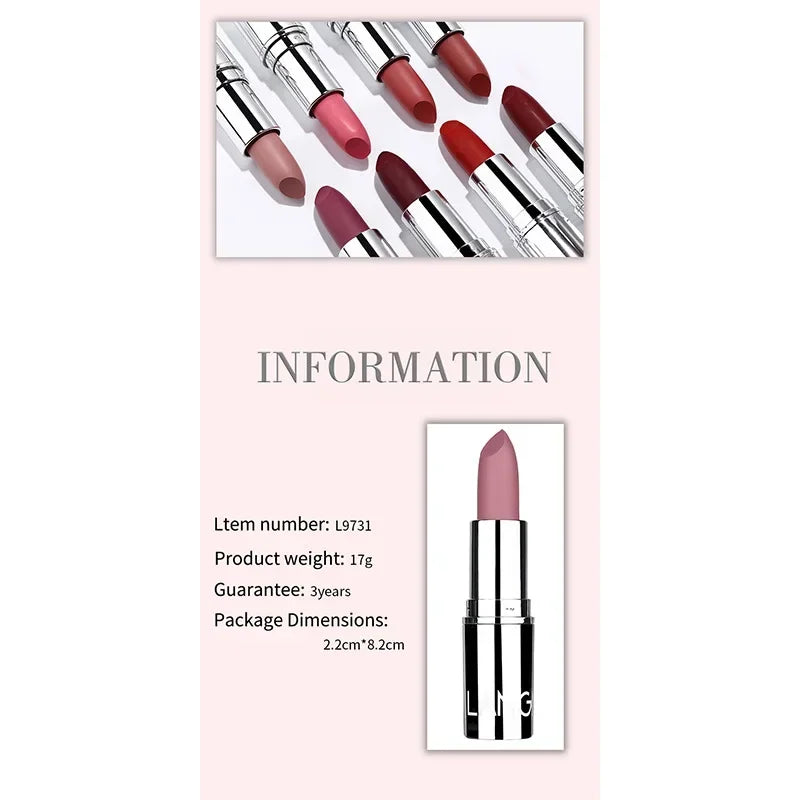 Matte Velvet Lipstick - Nude Pink