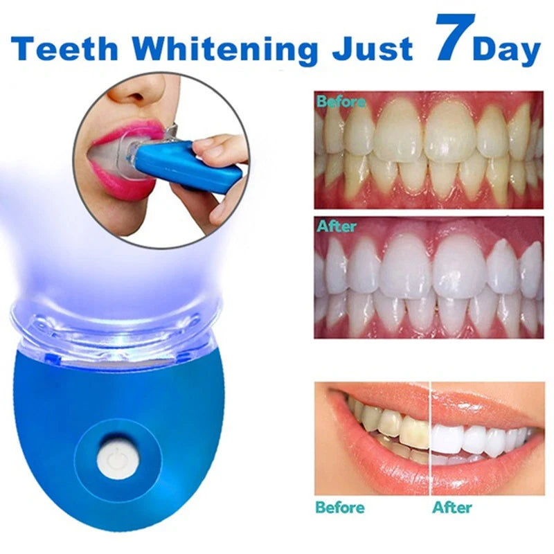Teeth Light LED Blue Light Whitening Kit Teeth beauty Machine Utilizes Cold Light Technology Personal Dentals Treatments ﻿