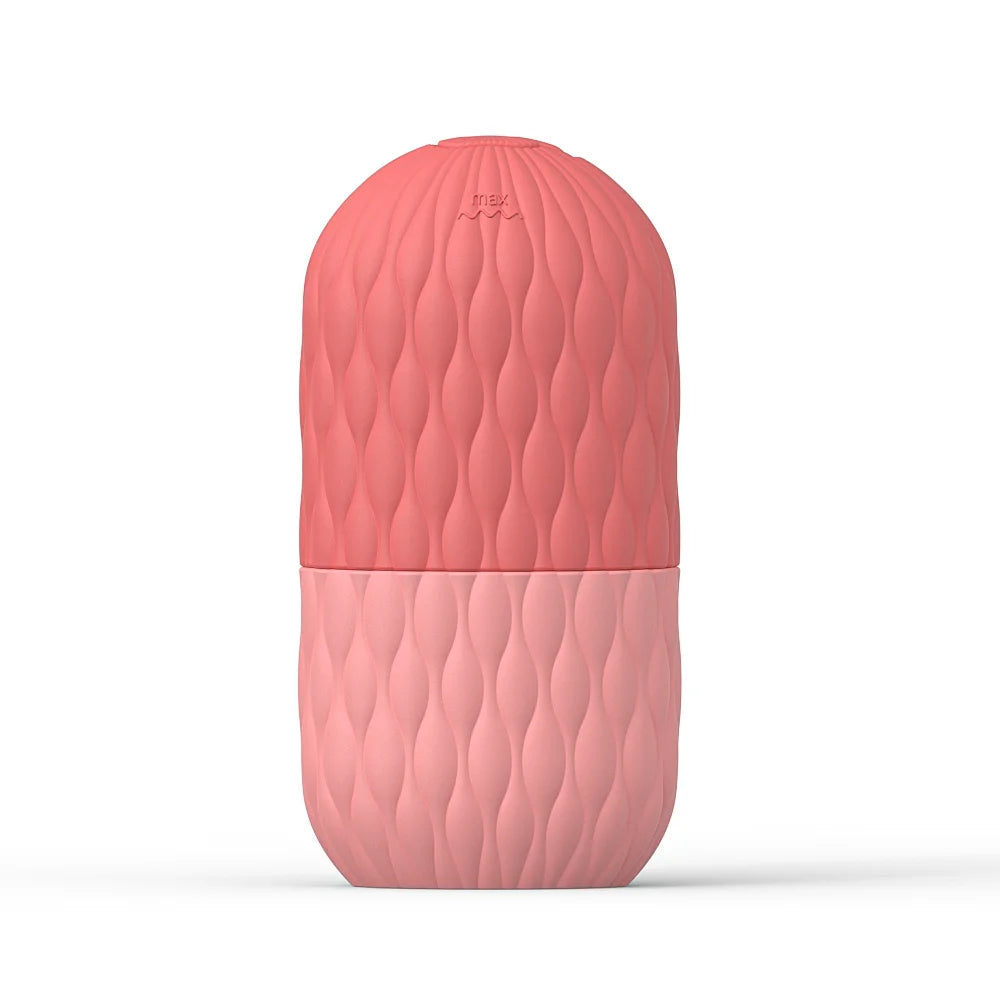 Ice Face Roller, Reusable Silicone Mold Face Massage Eye Facial Beauty Skin Care Tools Apply Ice for Shrink Pores Anti Wrinkle