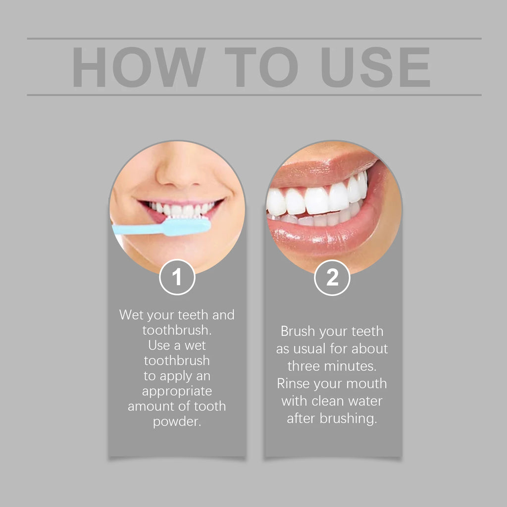Teeth Whitening Powder - Plaque & Stain Remover