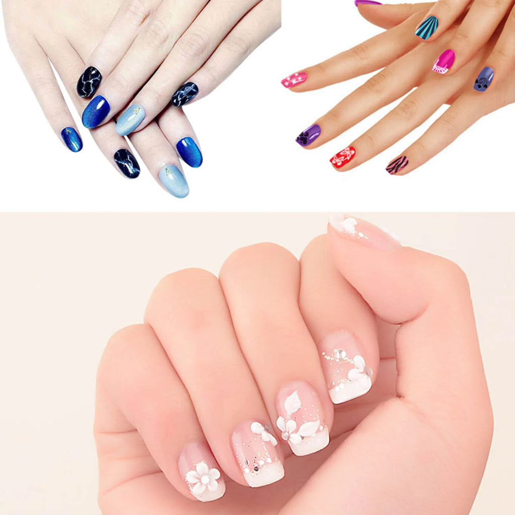 Machine d'impression pour nail art DIY avec 6 plaques à motifs - Outil de stamping facile à utiliser