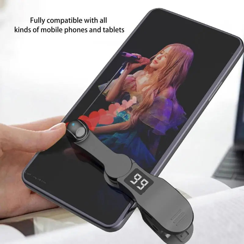 Écran tactile amélioré pour application smartphone, application de streaming vidéo en direct, trépied tactile pour jeux