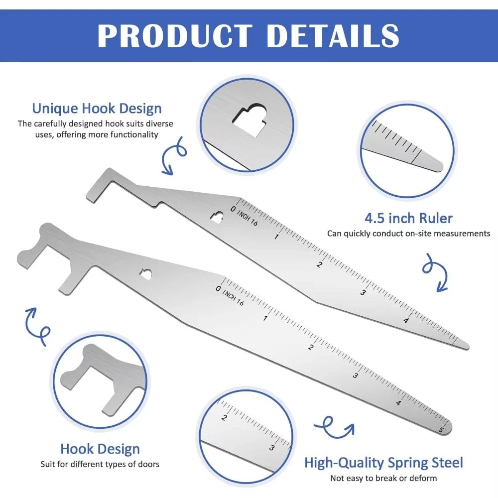 Kit d'outils de pompier : lot de 5 outils de levier multifonctionnels en acier à ressort