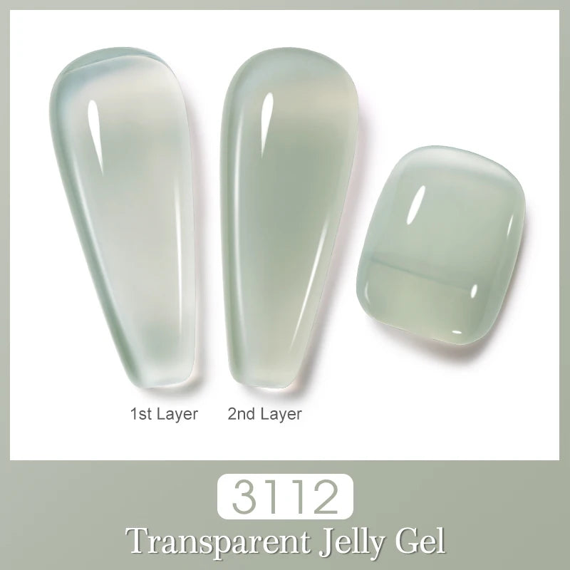 Vernis à ongles gel NAILCO 283 couleurs, base et top coat, semi-permanent, UV, pour nail art et manucure hybride.