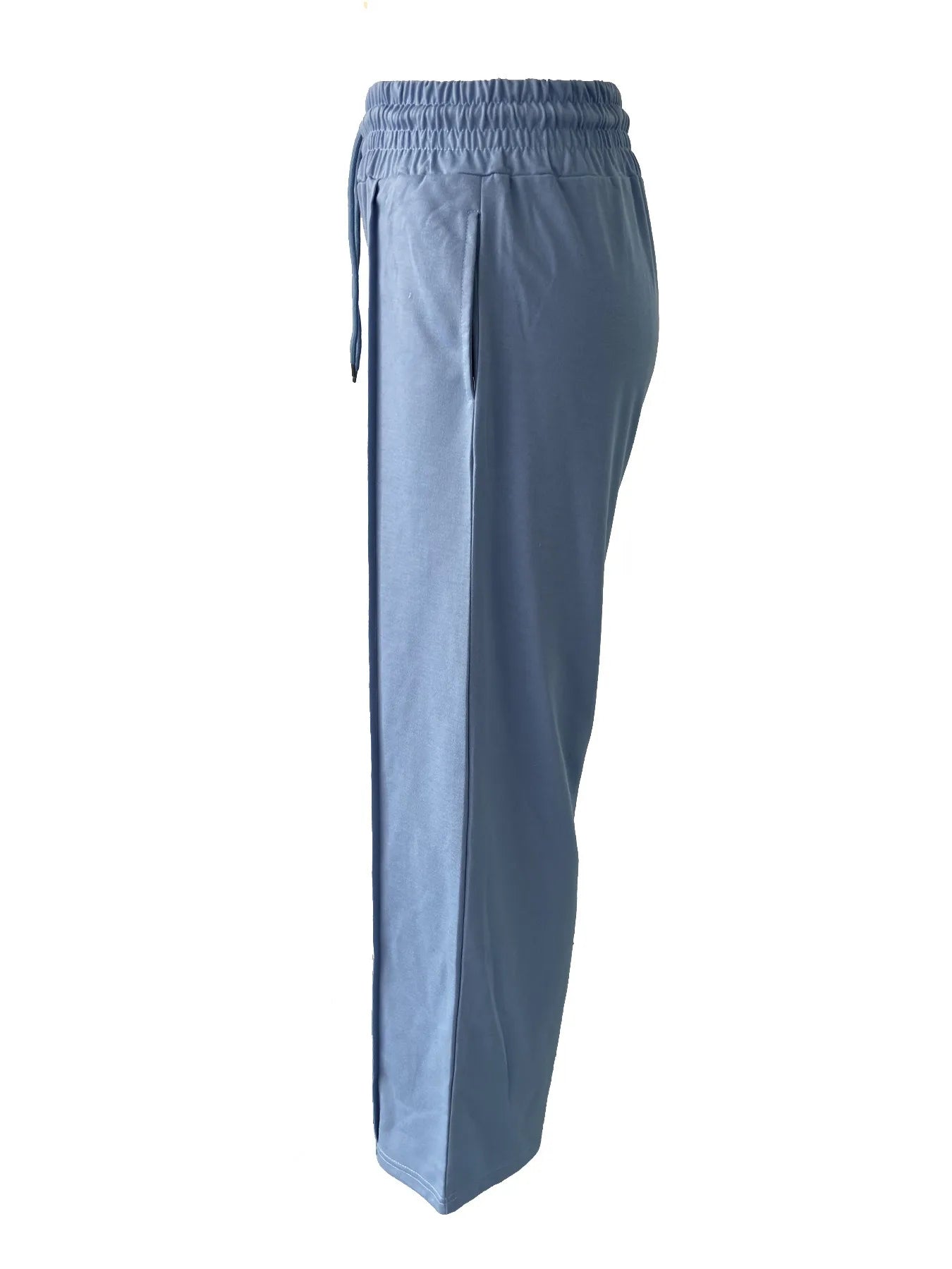 Sports pants for women in autumn 2023, new straight tube loose fitting sanitary pants, wide leg pants, outdoor dance casual pant