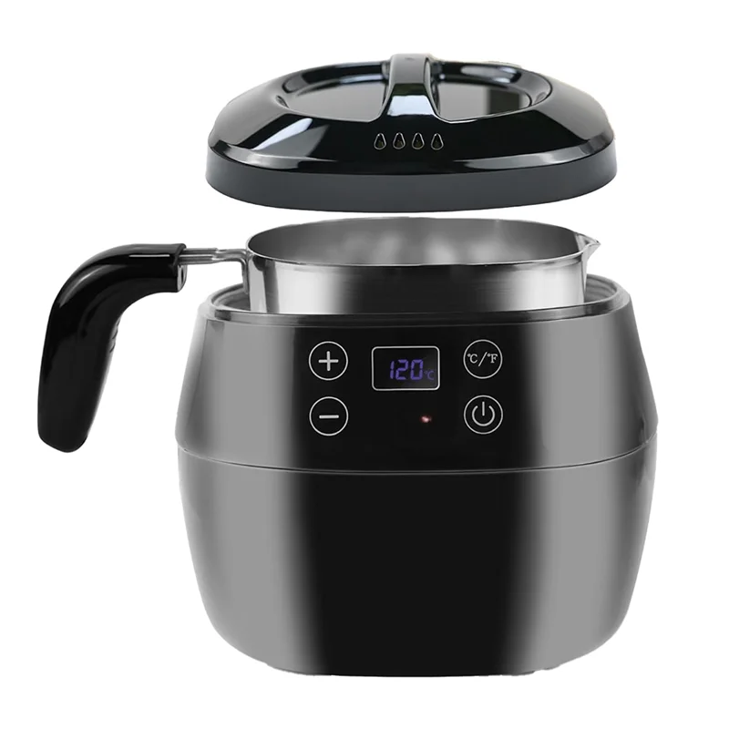 A74E-Wax Pot 1000Ml Capacity, Candle For Making Kit With Wax Melter, For Candle Jars, US Plug