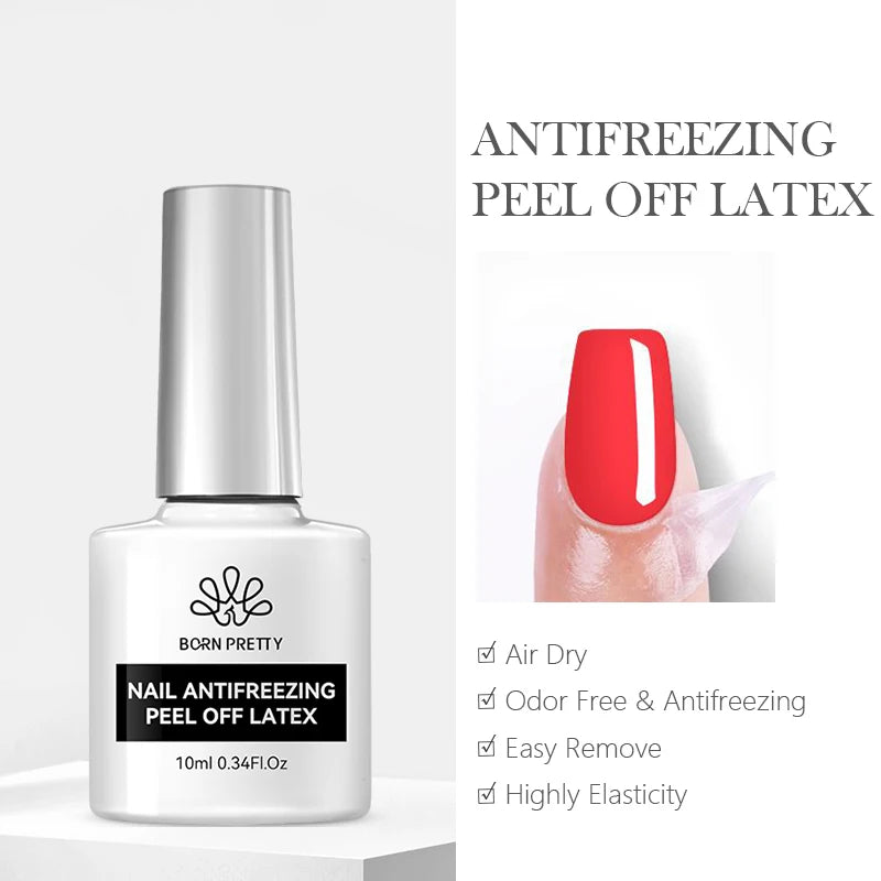 Vernis à ongles gel BORN PRETTY 10 ml, 130 couleurs, semi-permanent, semi-dissolvable, UV, base et top coat.