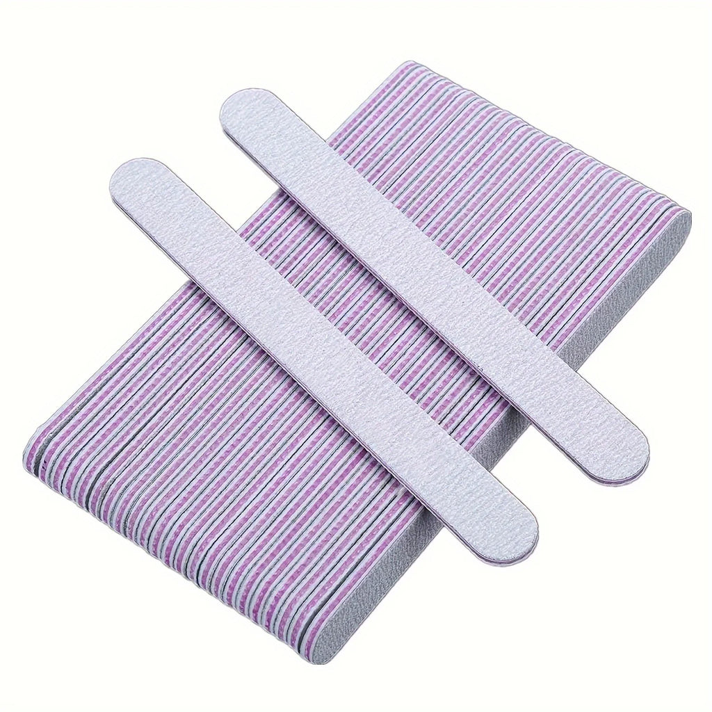 Limes à ongles professionnelles grain 100/180 - Outils de manucure et pédicure