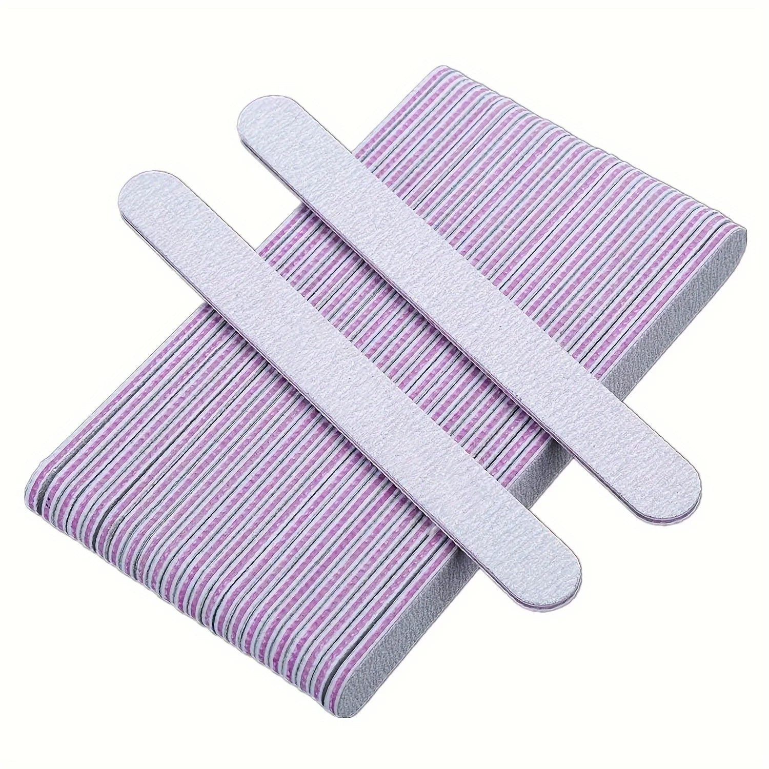 Limes à ongles professionnelles grain 100/180 - Outils de manucure et pédicure