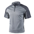 Camo Tactical Shirt Short Sleeve - Quick Dry Combat T-Shirt