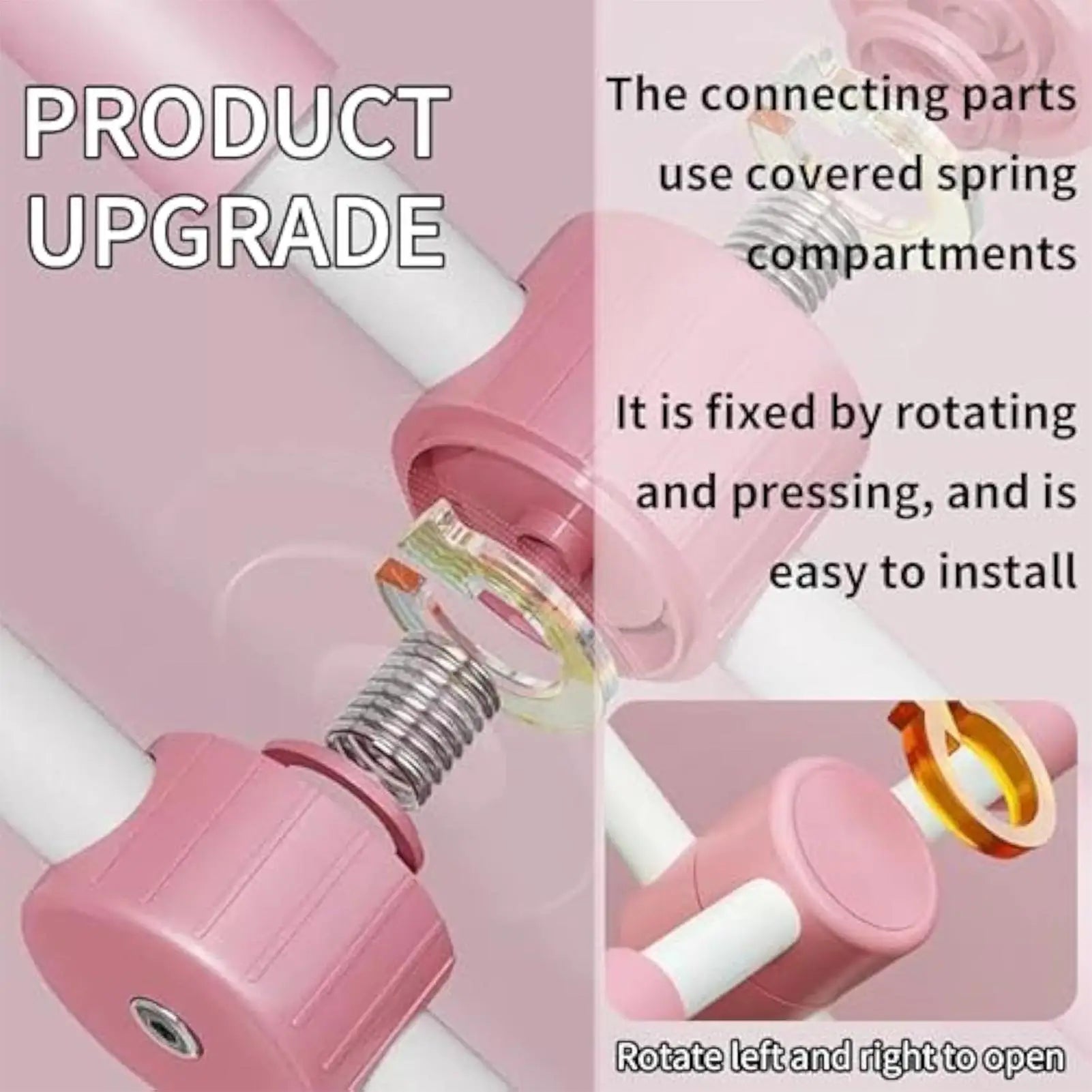 Yoga posture correction stick, Telescopic Pilates posture corrector, Fitness standing posture training buckle body shape stick