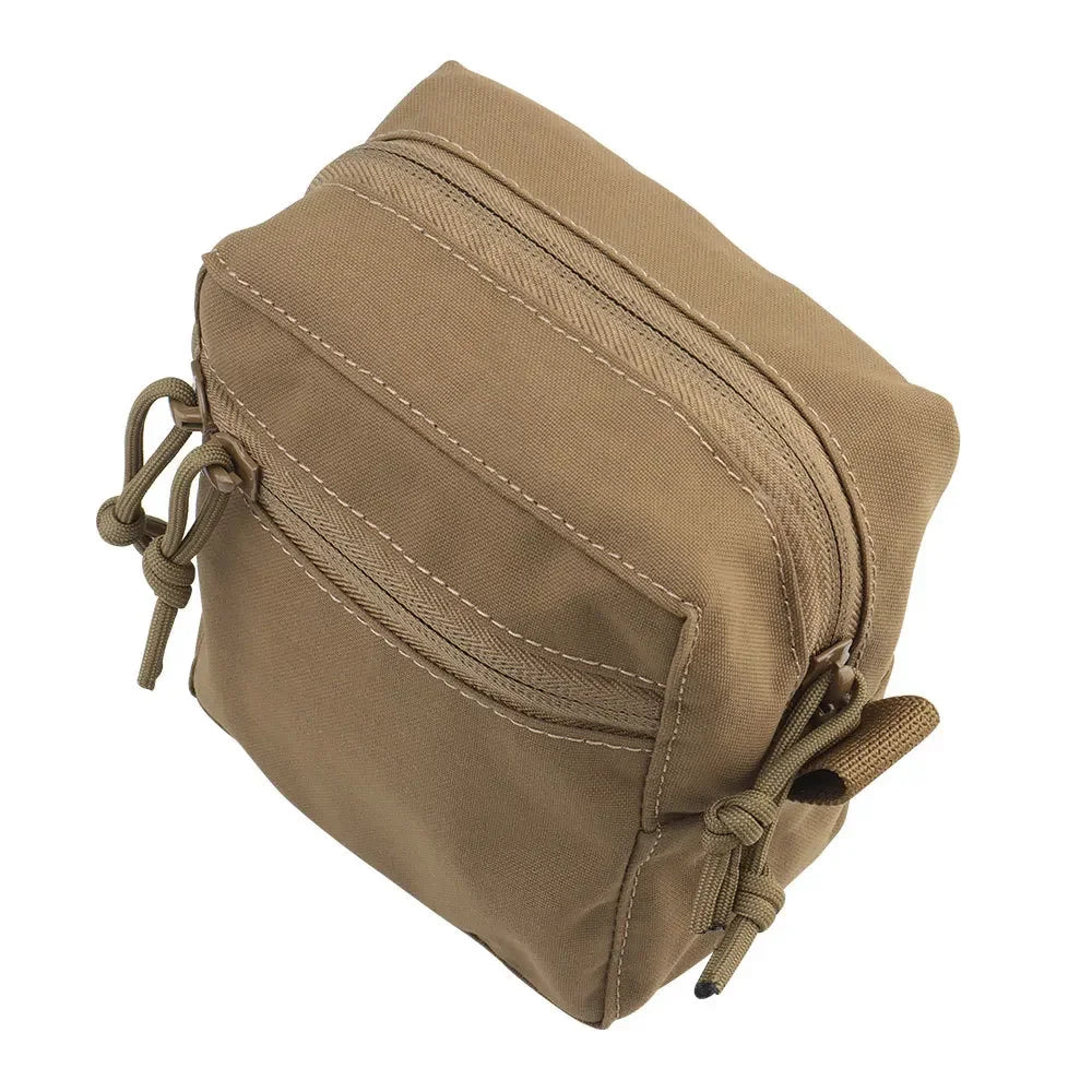 Gilet tactique MOLLE GP petit modèle, plaque pectorale, ceinture, sac polyvalent pour équipement airsoft, sac banane