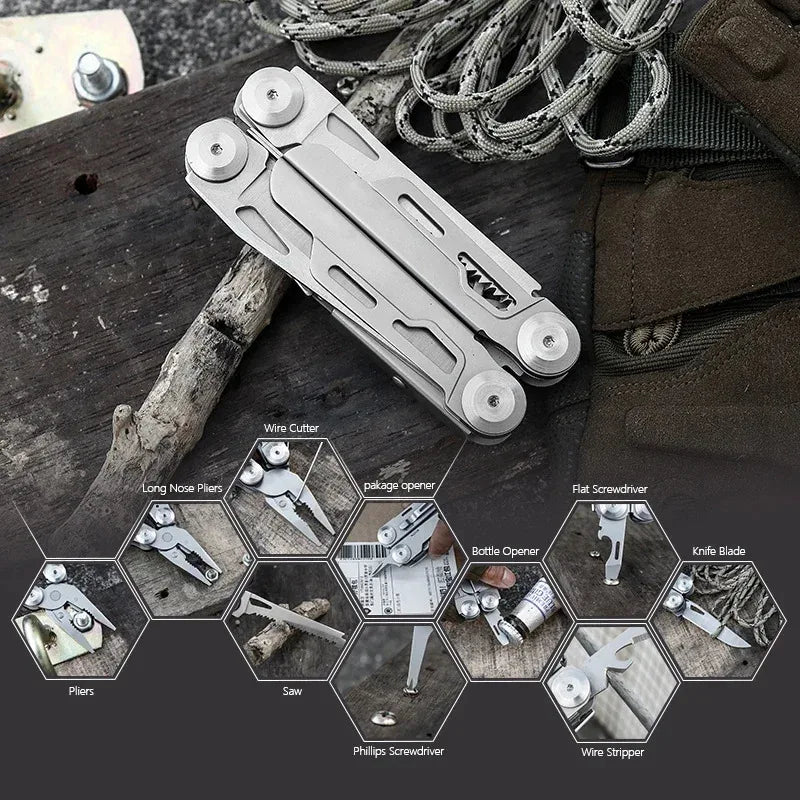 12-in-1 Professional Multitool Pliers