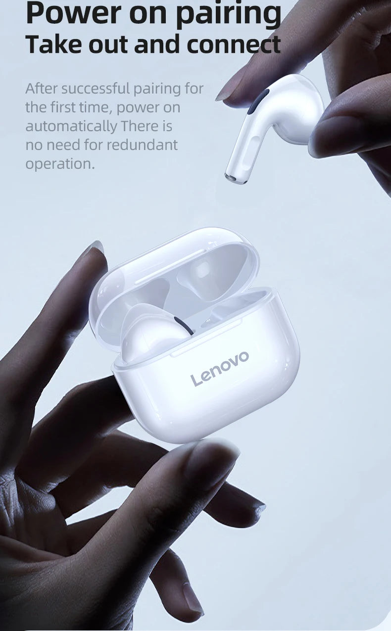 Lenovo LP40 Wireless Bluetooth Earphones