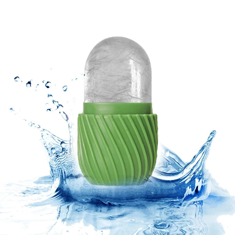 Silicone Ice Face Roller Mold Reusable Massage Skin Beauty Face Roller Reduce Puffiness Remove Dark Circles Skin Care Tools