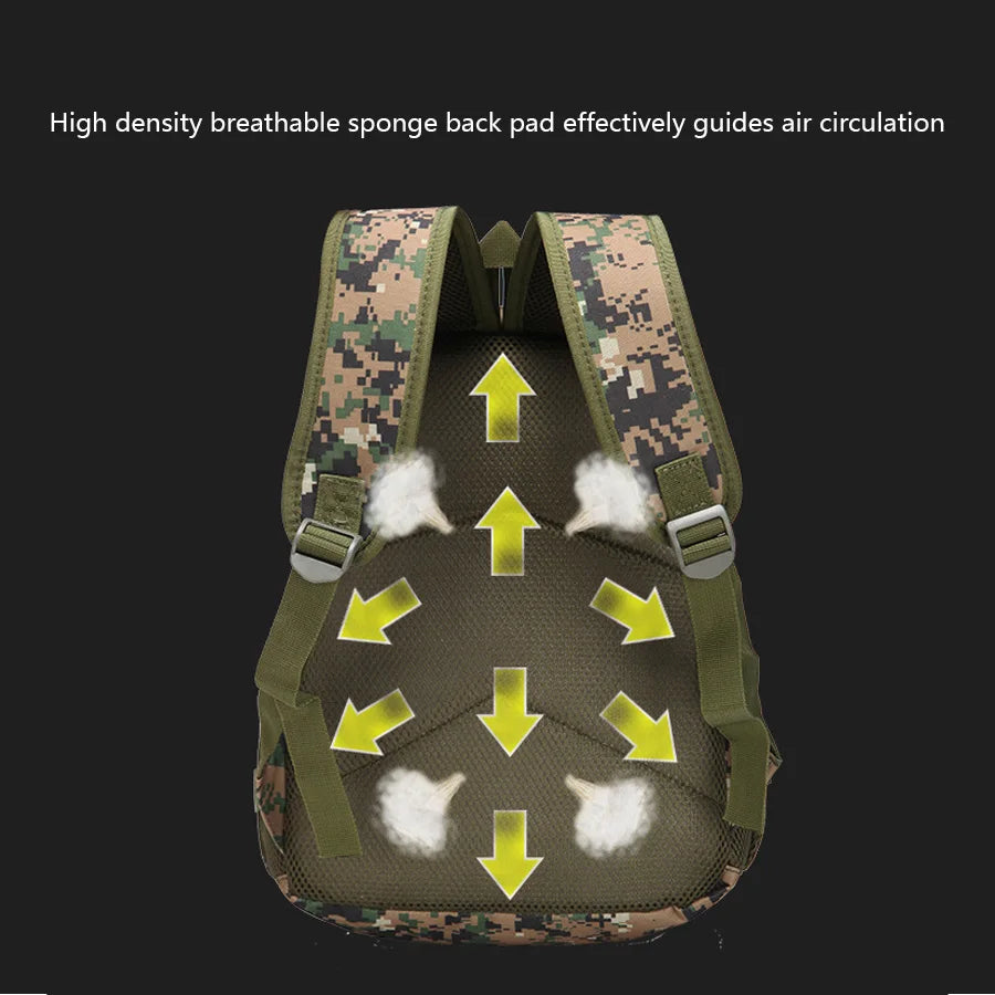 Tactical Camouflage Training Backpack