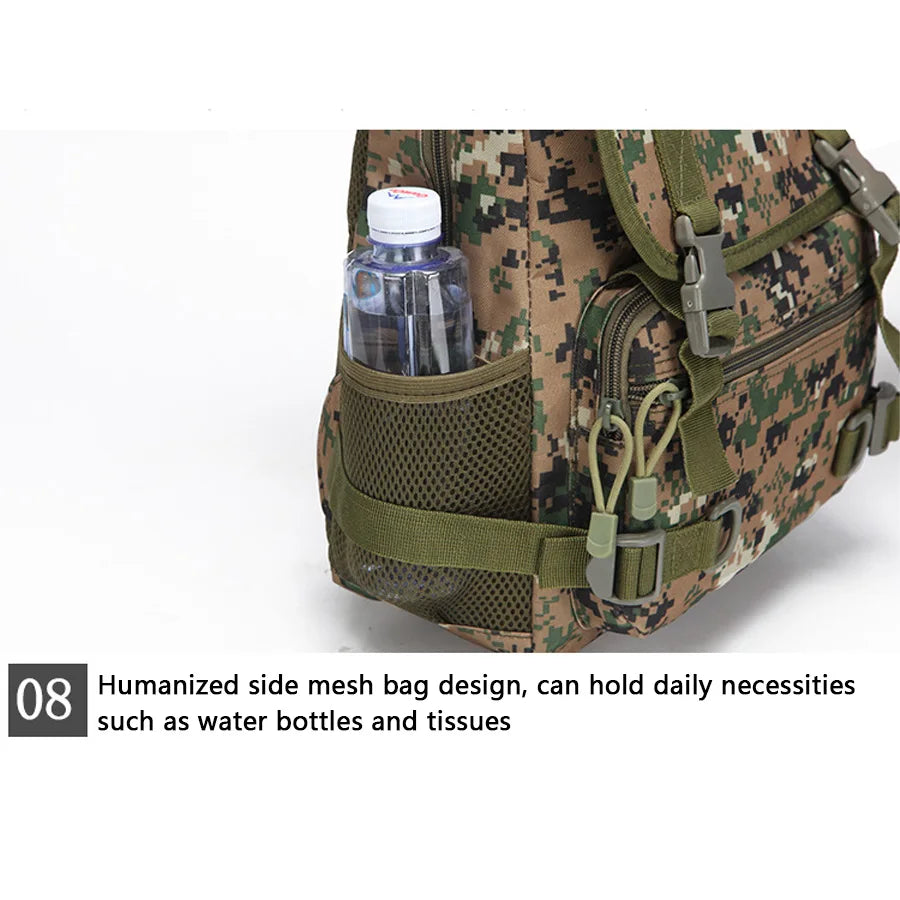 Tactical Camouflage Training Backpack