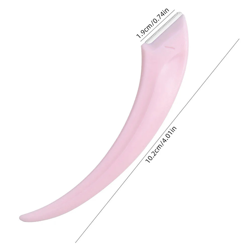 Eyebrow Trimming Knife Eyebrow Face Razor For Women Professional Eyebrow Scissors With Comb Brow Trimmer Scraper Accessories