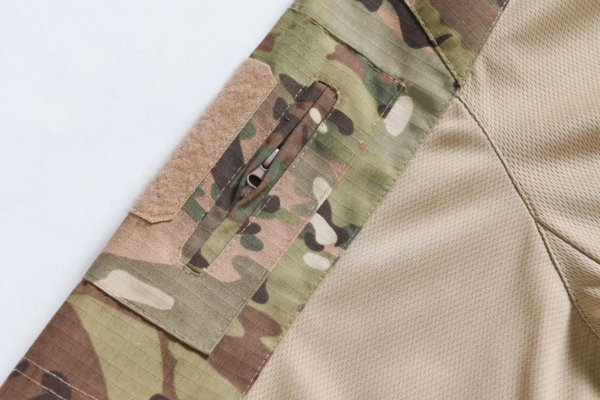 Camo Tactical Shirt Short Sleeve - Quick Dry Combat T-Shirt