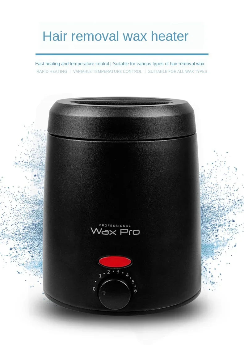 200ML Waxing Kit - Women Men Hard Wax Melt Warmer Kit for Hair Removal-Suitable for Full Body Hair Removal on Sensitive Skin