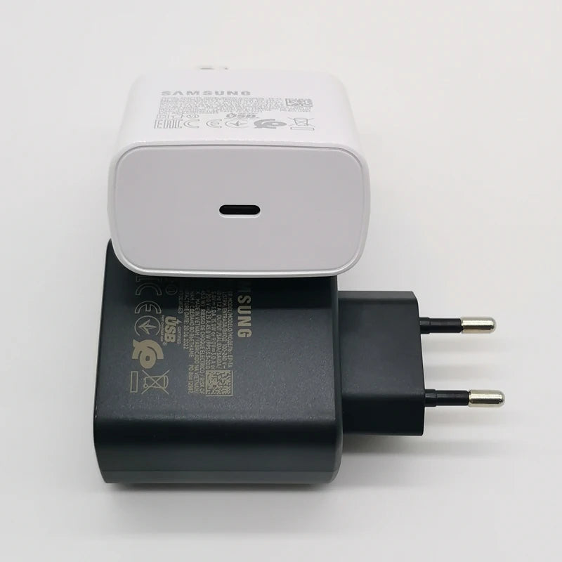 Chargeur Samsung 45 W à charge ultra rapide, adaptateur de charge rapide de 1,8 m de type C pour Galaxy S24, S23, S22, S21, S20, Note 20 Ultra, 10, Z Flip, Fold 6, 5, 4, 3 et 2