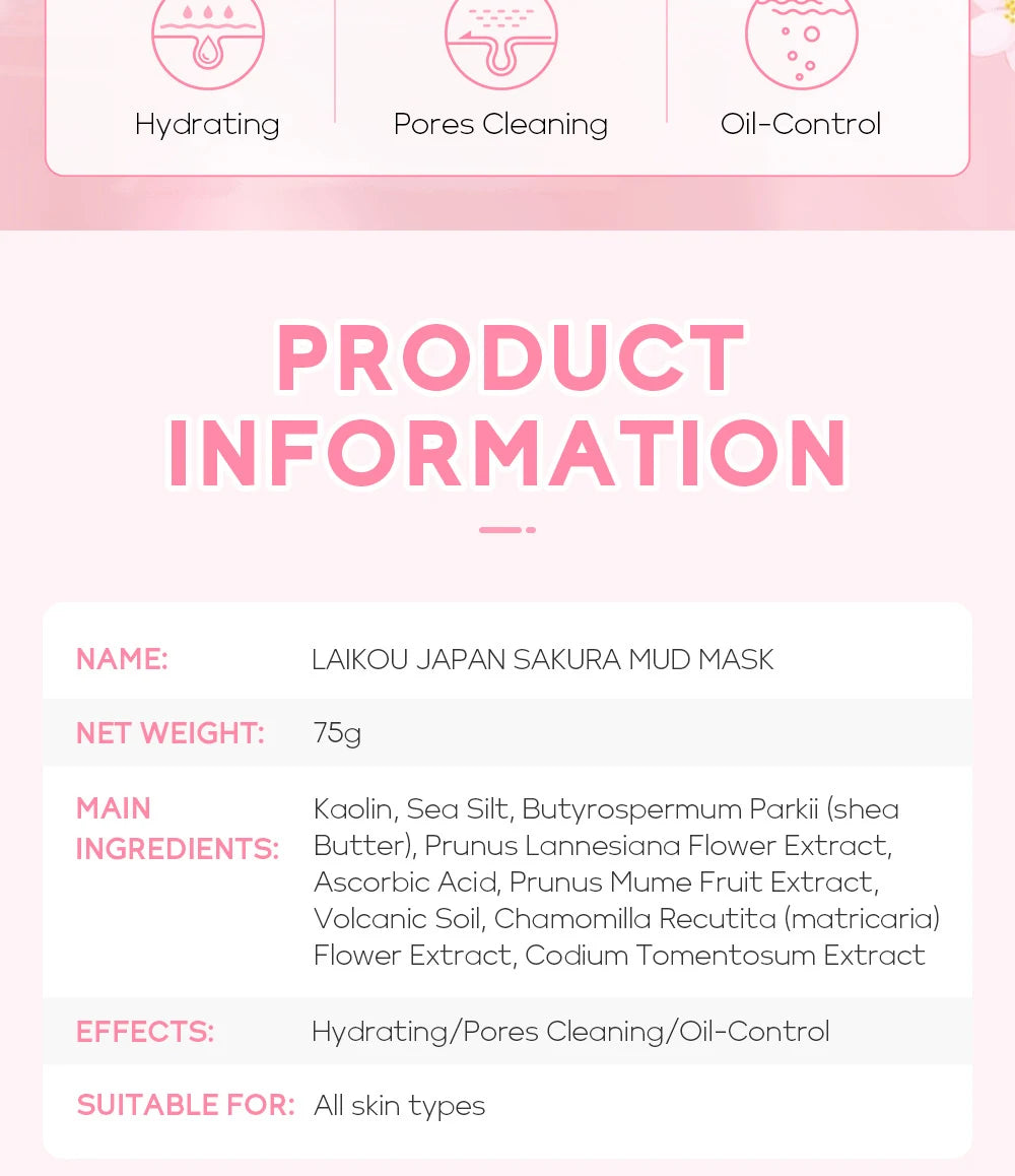 9-Piece Sakura Facial Care Kit - Complete Skincare Collection