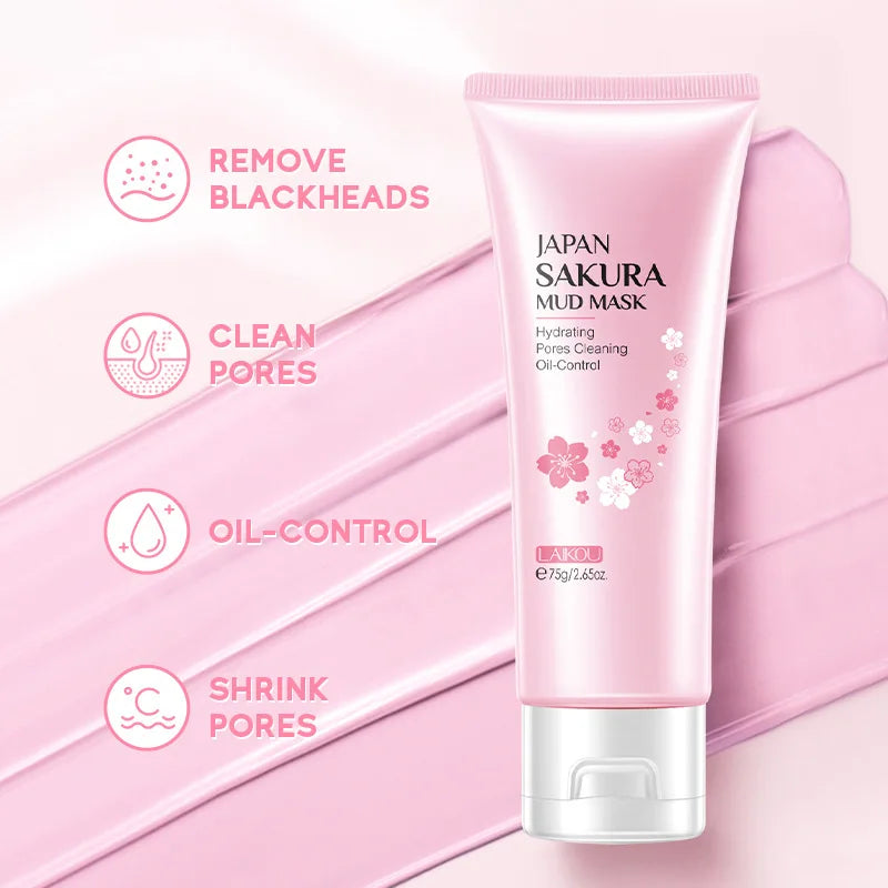 9-Piece Sakura Facial Care Kit - Complete Skincare Collection