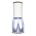 Vernis à ongles sans lampe UV, blanc à fines paillettes, sans cuisson, sans décollement, base huileuse transparente et brillante, couleur nude