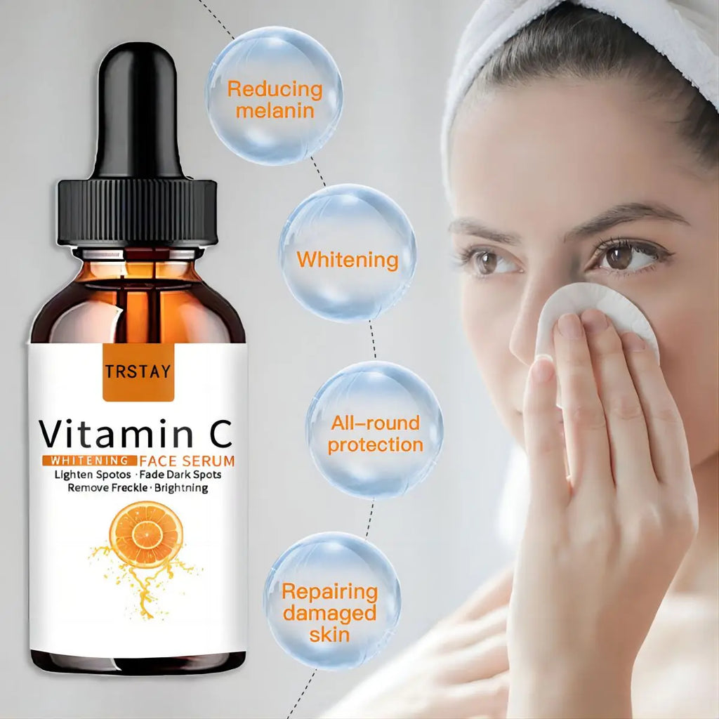 Sérum éclaircissant à la vitamine C TRSTAY - Soin hydratant pour le visage