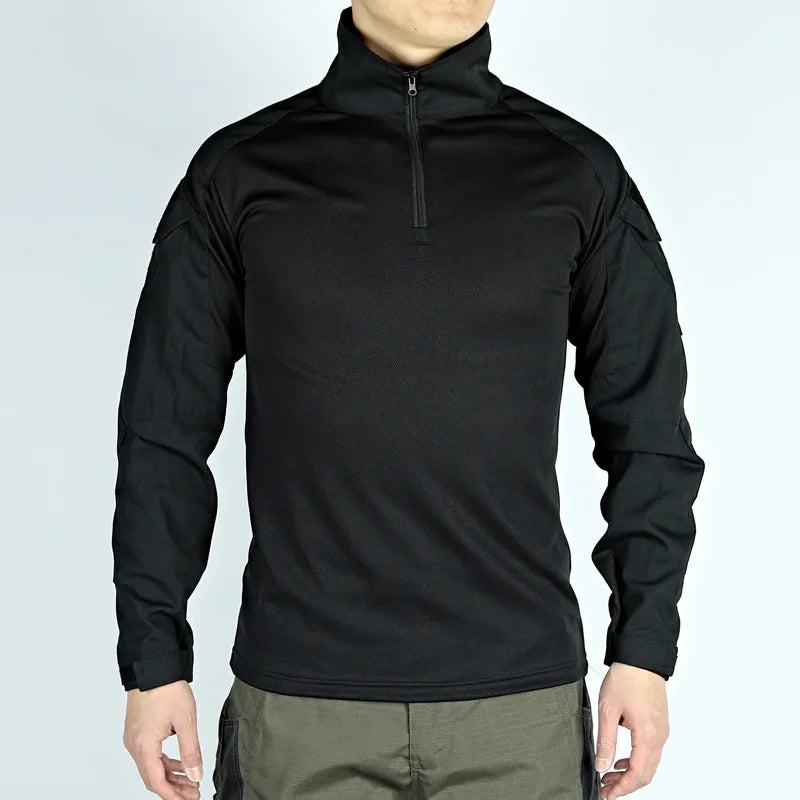 Army Outdoors Long Sleeve Tactical Shirt - Breathable Training & Hiking Tee