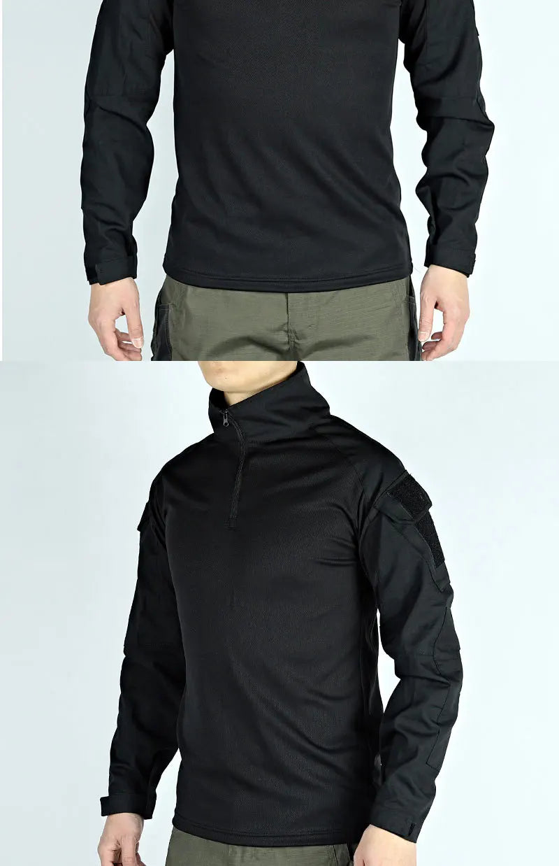 Army Outdoors Long Sleeve Tactical Shirt - Breathable Training & Hiking Tee