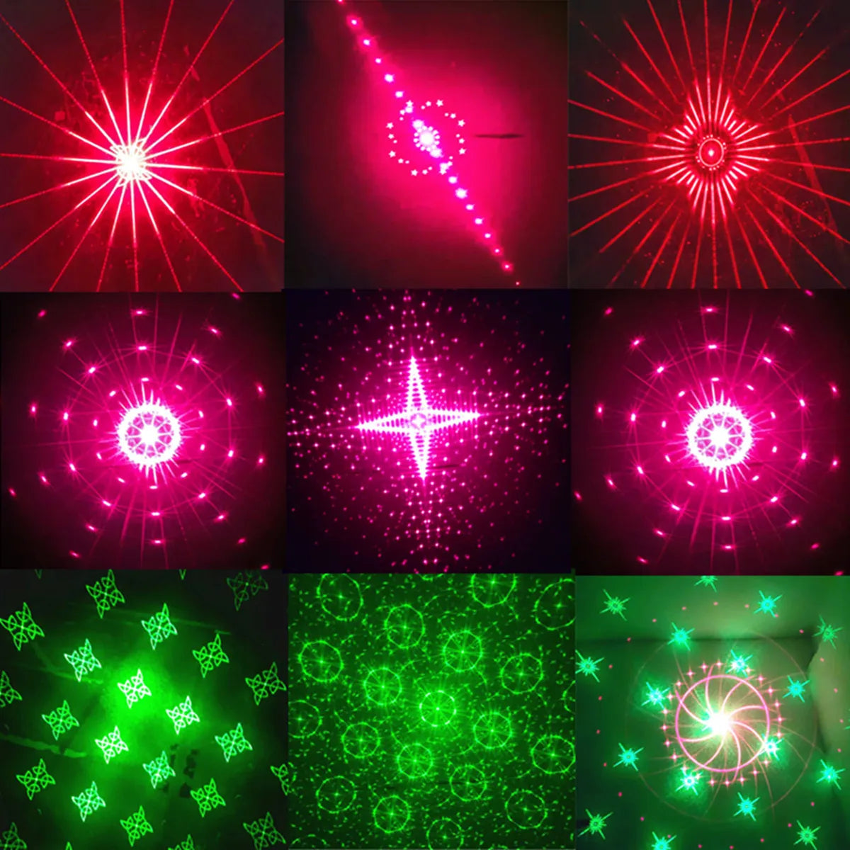 60-Pattern Party Effect Light Projector
