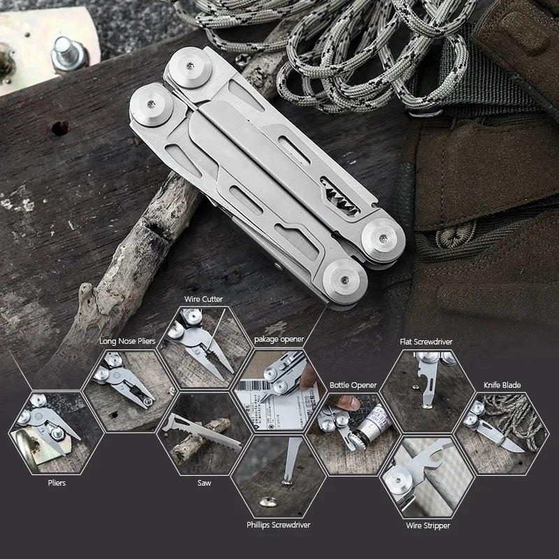 12-in-1 Professional Multitool Pliers
