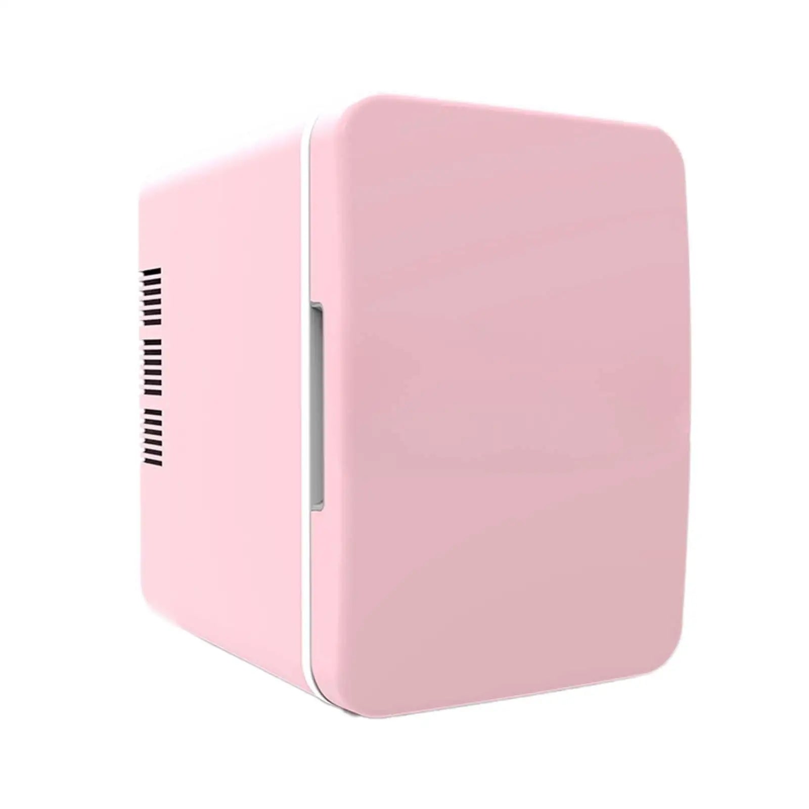 4L Mini Fridge Car Refrigerator Single Door Skincare Fridge for Small Place Desktop Travel  Beauty Cosmetic Beer Refrigerator