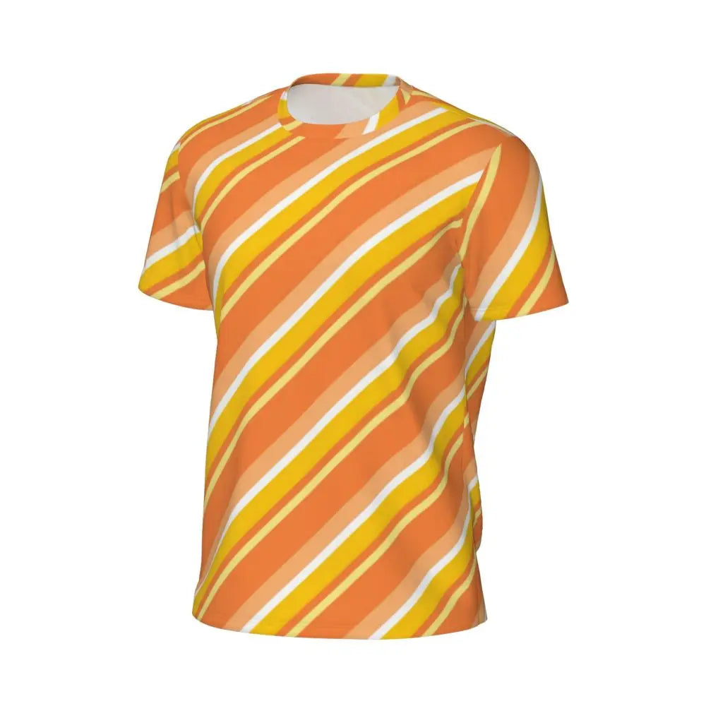Gym T-Shirt Mondrian Line - Colorful Plaid Y2K Retro Graphic Tee